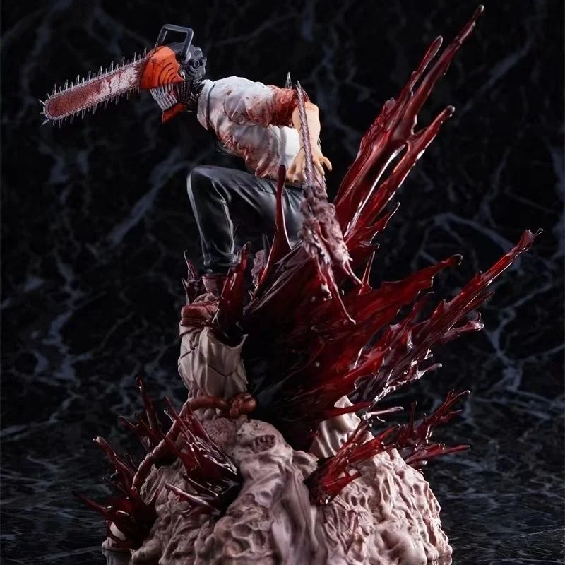 Figura Denji escritorio decoración