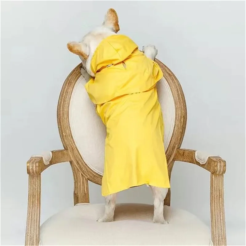 Chubasquero Impermeable para perros grandes, ropa impermeable para mascotas para perros medianos y grandes, abrigos de lluvia Golden Retriever Pitbull, ropa para mascotas - imagen 3