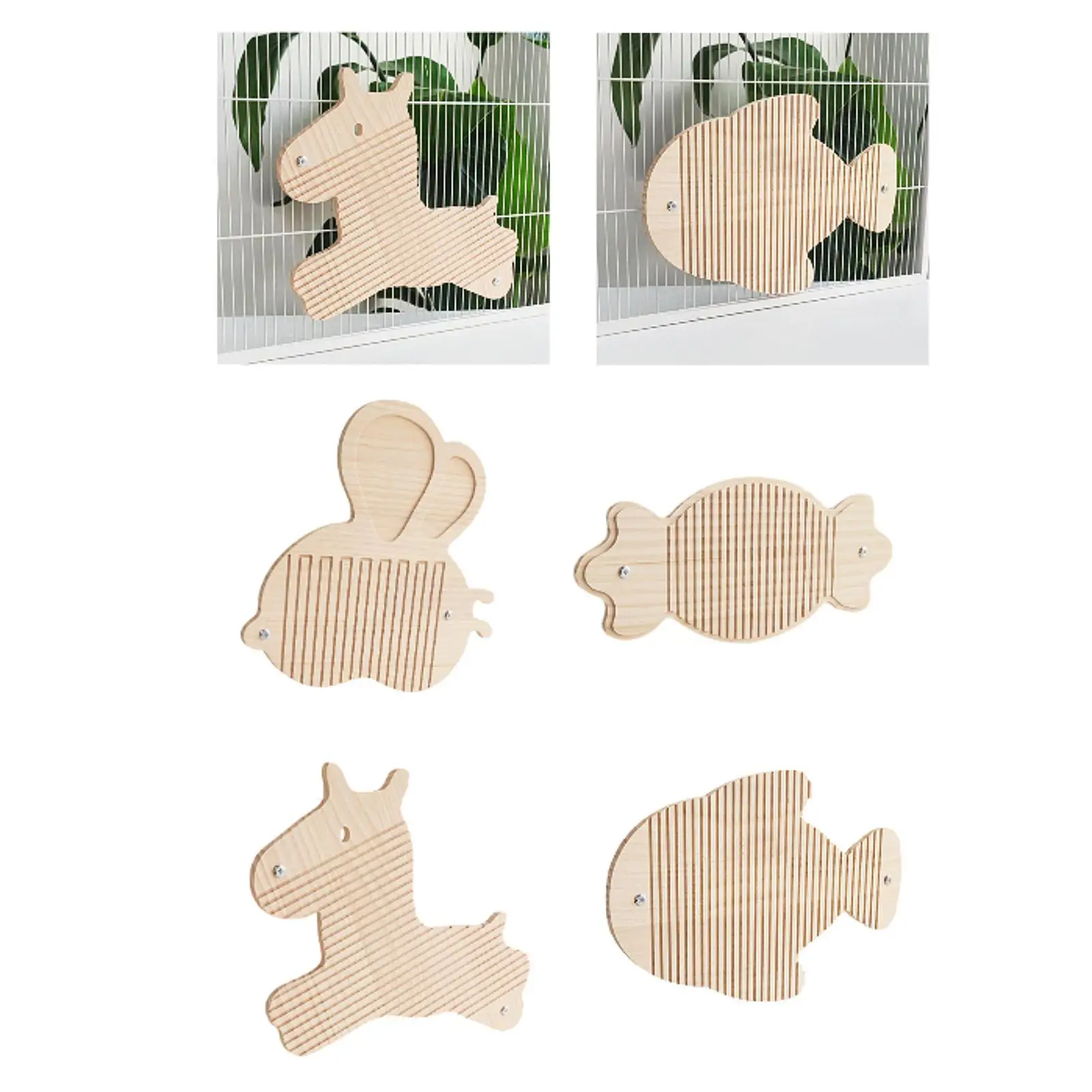 Rabbit Scratch Pad Small Animal Foot Pad for Small Animals Bunny Chinchilla