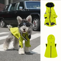 Chaqueta de lluvia para perros - abrigo impermeable con capucha