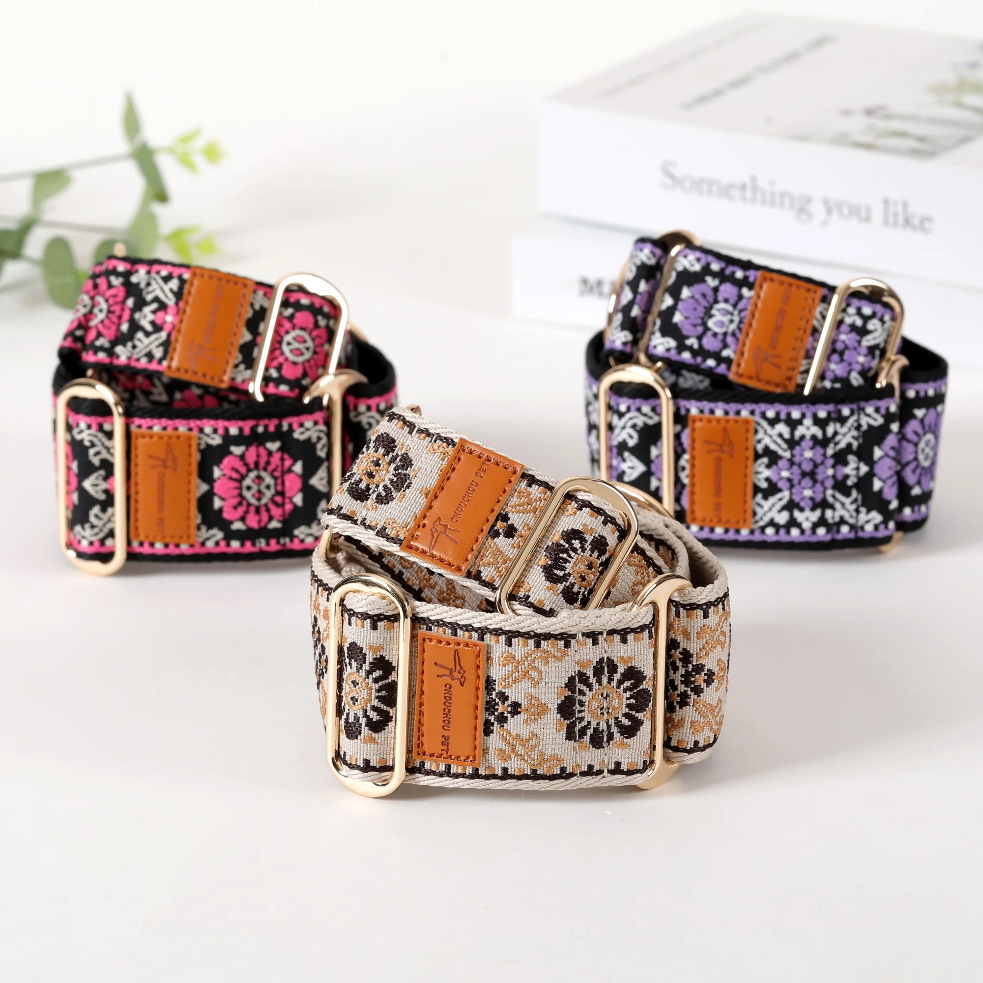Collar ajustable estilo étnico para galgo italiano – perro pequeño - imagen 5