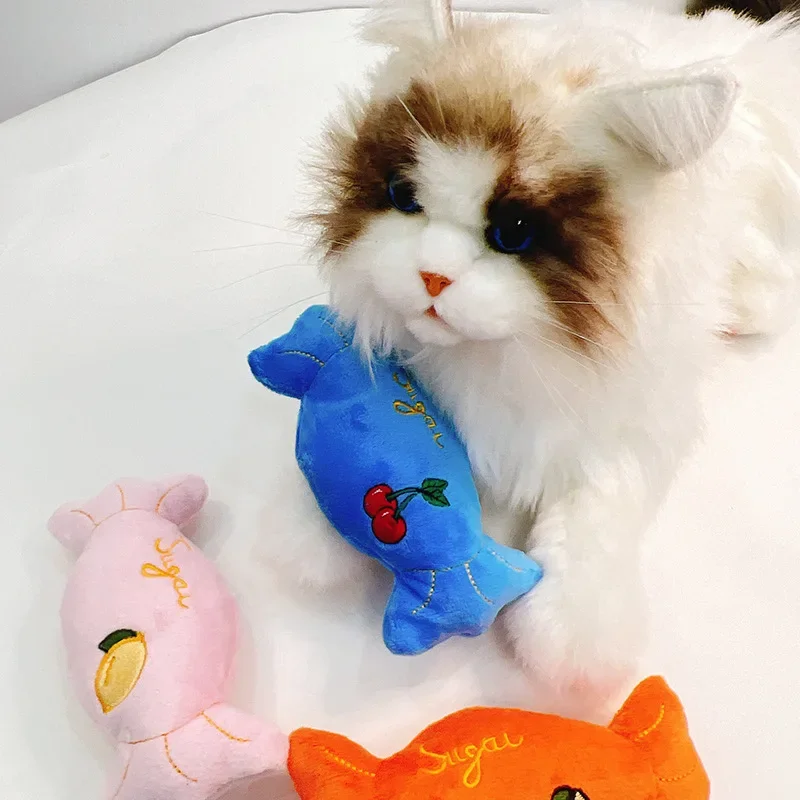 Palitos de peluche resistentes a las mordeduras para perros pequeños, juguetes interactivos para perros, suministros para mascotas, gatos para aliviar el aburrimiento - imagen 2