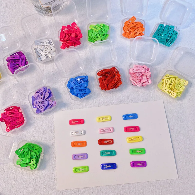 Mini horquilla coreana de 2cm colorida para mascotas, pinzas para el pelo para gato, perro, adorno para mascotas, regalo, accesorios para el cabello para perros - imagen 2