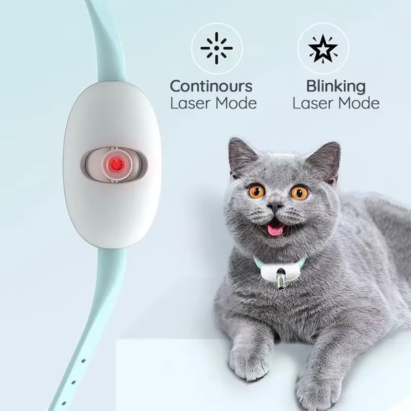 Collar láser inteligente para gatos – Ajustable e interactivo - imagen 5