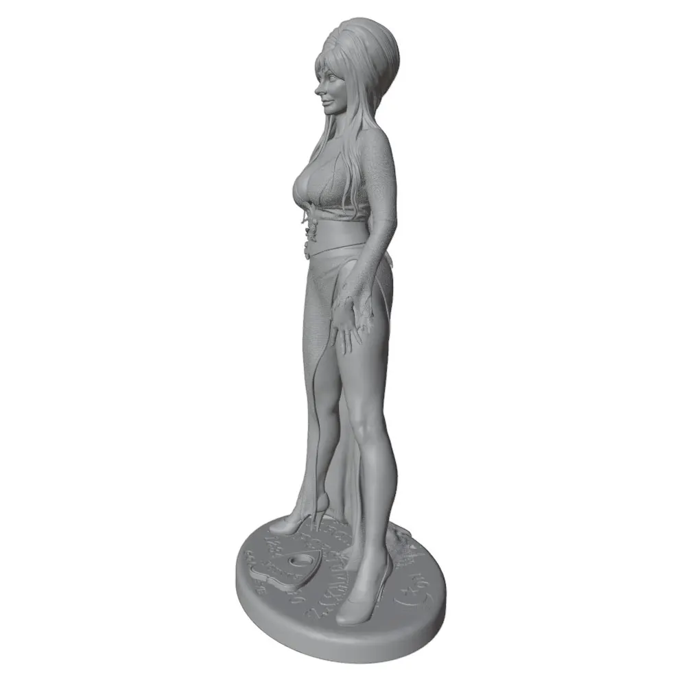 Kit resina miniatura muñeca sexy impresa en 3D sin montar ni pintar - imagen 4