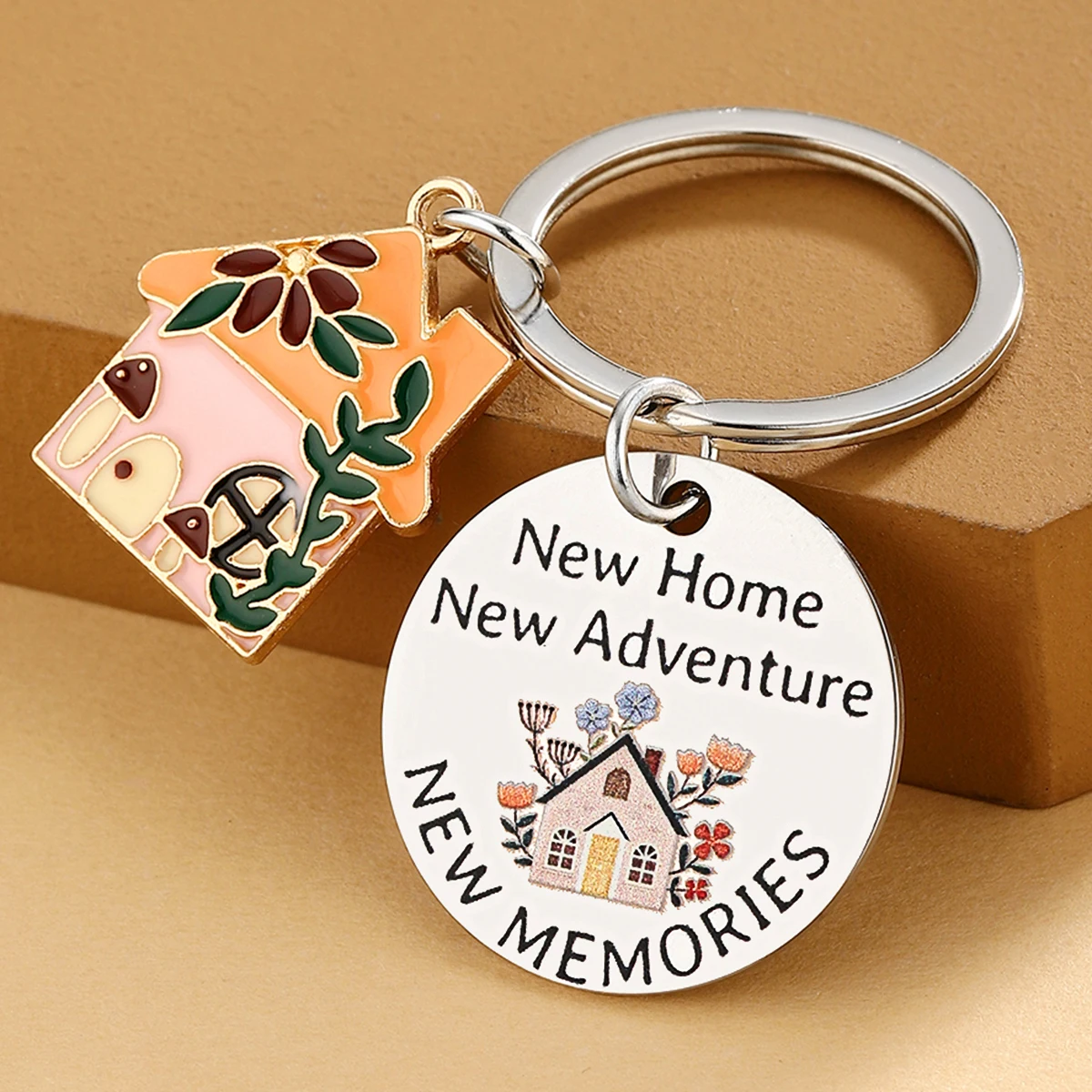 Llavero decorativo para dueños de mascotas – Regalo original para casa nueva
