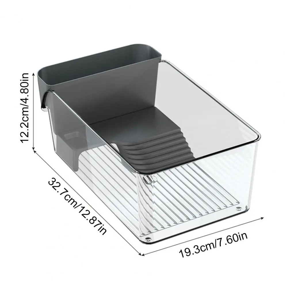 Tanque de tortuga con plataforma para tomar el sol, pequeño tanque de acuario transparente de plástico, Micro terrario de escritorio, hábitat para tortugas, cangrejos y cangrejos