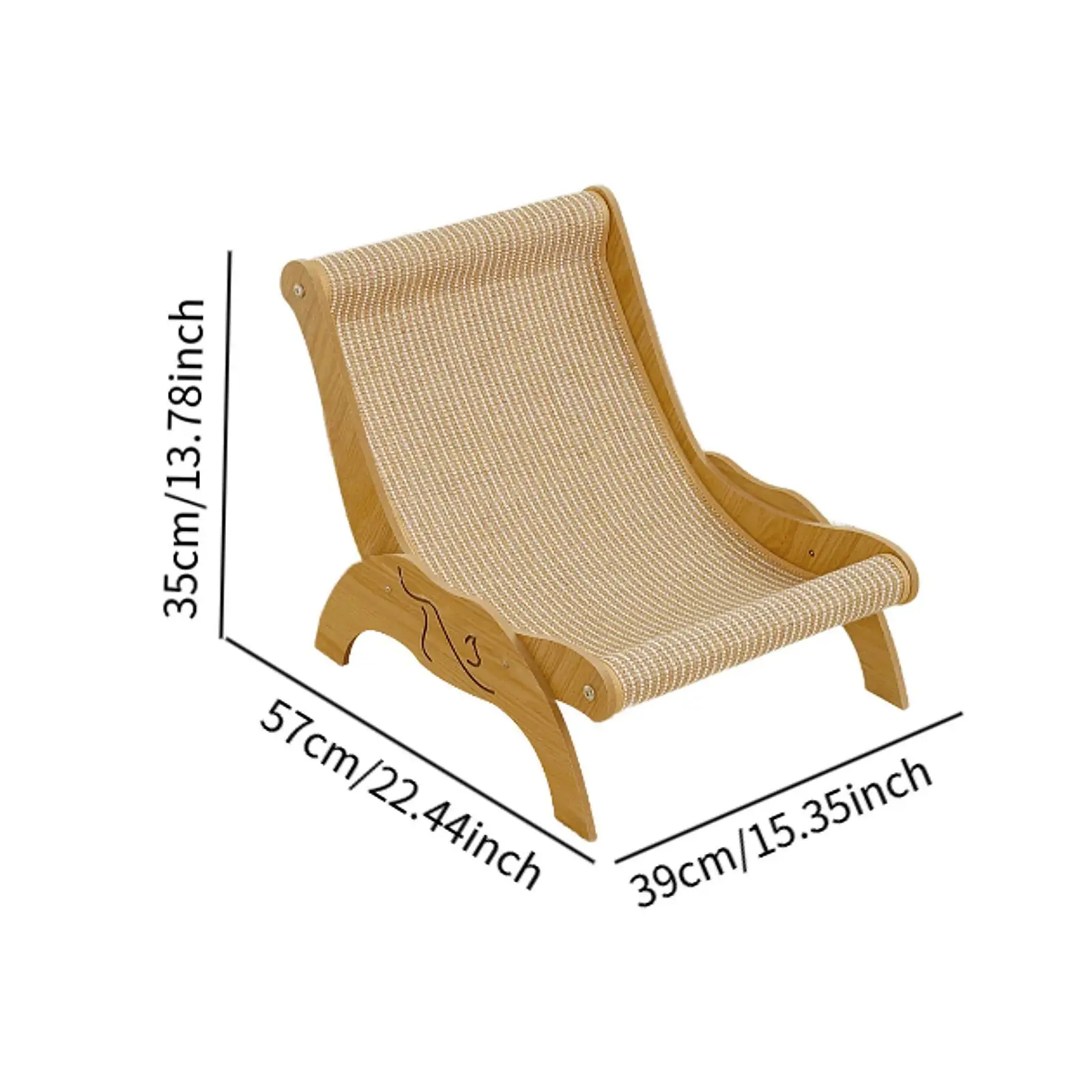 Cat Scratcher Lounge Bed Lounge Chair Cat Furniture Cat Sofa Chair Furniture Protection for Pet Toys Kitty Indoor Cats Kitten