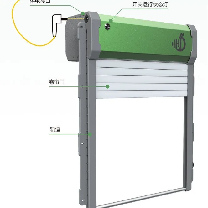 Puerta automática para casa de pollos, antipellizco, impermeable, detección de luz Solar, temporizador, Control remoto, puertas de persiana enrollable - imagen 5