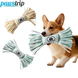 Juguete para perros resistente a mordeduras, juguetes con nudo de cuerda para mascotas de peluche para perros pequeños y medianos, juguete Molar para perros, juguete para masticar para cachorros, accesorios para perros