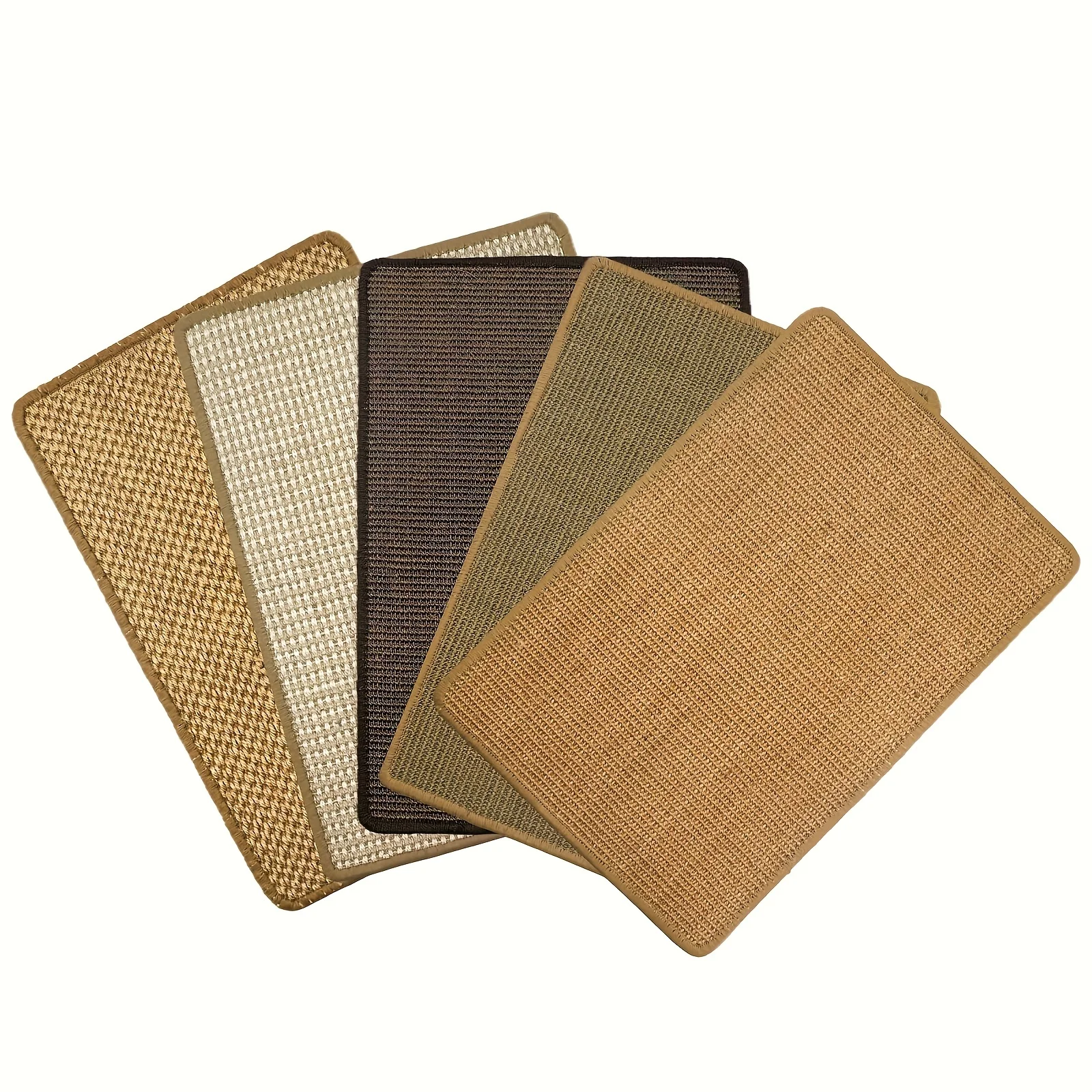 1 alfombrilla para rascar gatos, almohadilla para rascar gatos de Sisal Natural, alfombrilla resistente al desgaste con garras para moler gatos - imagen 4