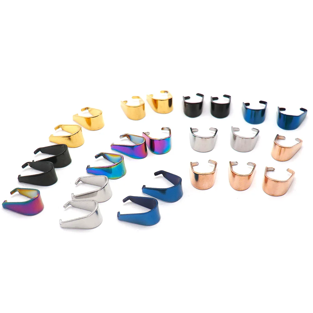 100 unids/lote cierres dorados de acero inoxidable fianzas encanto semillas de melón hebilla personalizada collar pulsera conectores accesorios de joyería - imagen 5