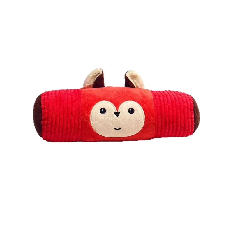 Perros de mascota, juguete para masticar animales de peluche, resistente al desgaste, chirrido, lindo oso, zorro, juguetes para perros, cachorros, suministros interactivos de peluche