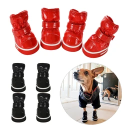 Botas antiheladas para perros pequeños impermeables y antideslizantes