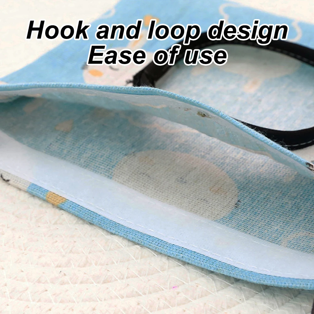 Bolsa de heno para conejos con estampado aleatorio, 1/2/3 agujeros, bolsa colgante, bolsa alimentadora para animales pequeños, jaula para conejillos de indias, bolsa alimentadora colgante, 1 ud. - imagen 5