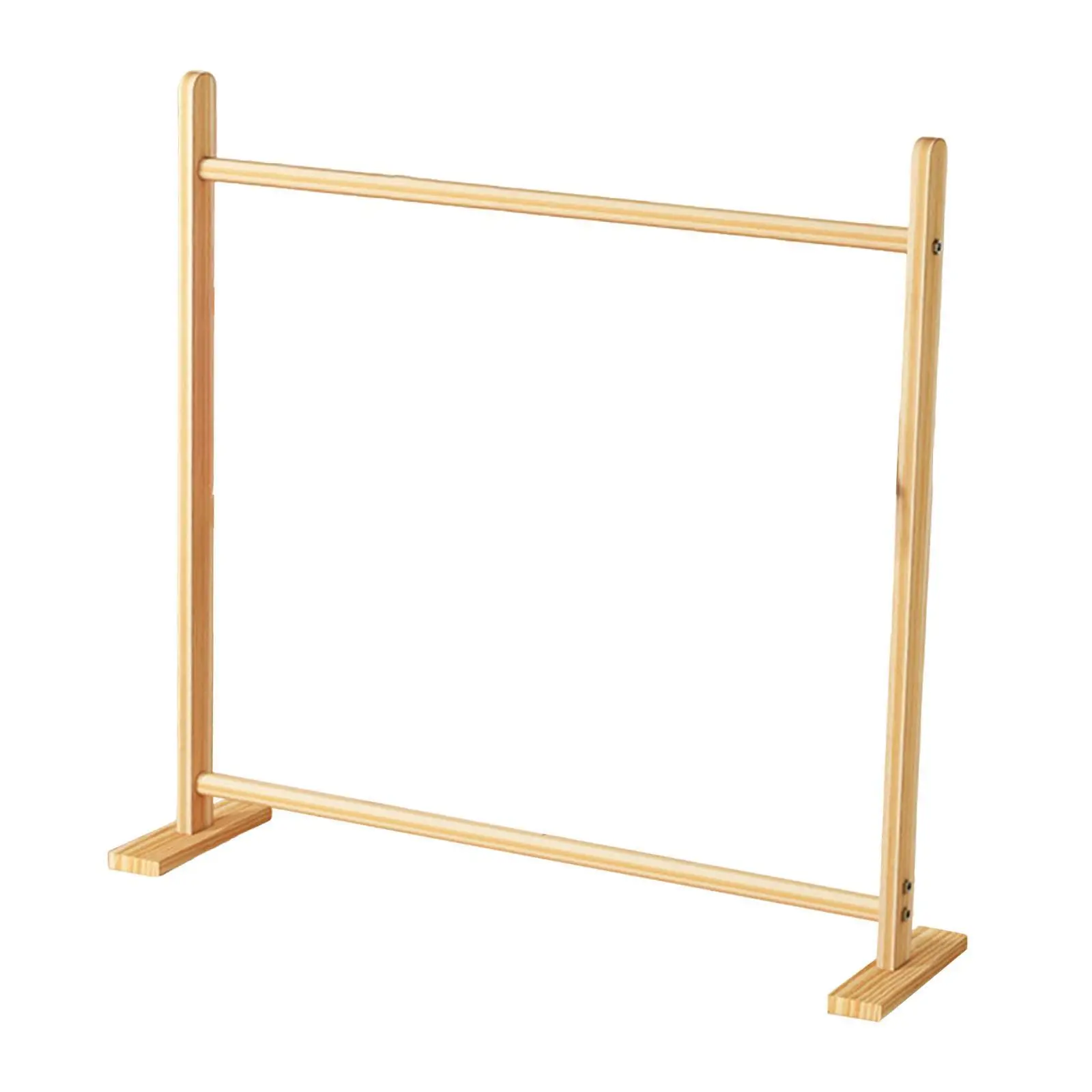 Pet Clothing Rack Stable Hanging Clothes Storage Organizer Multifunctional Wooden Portable Pet Hanger for Dogs Cats Hats Bedroom