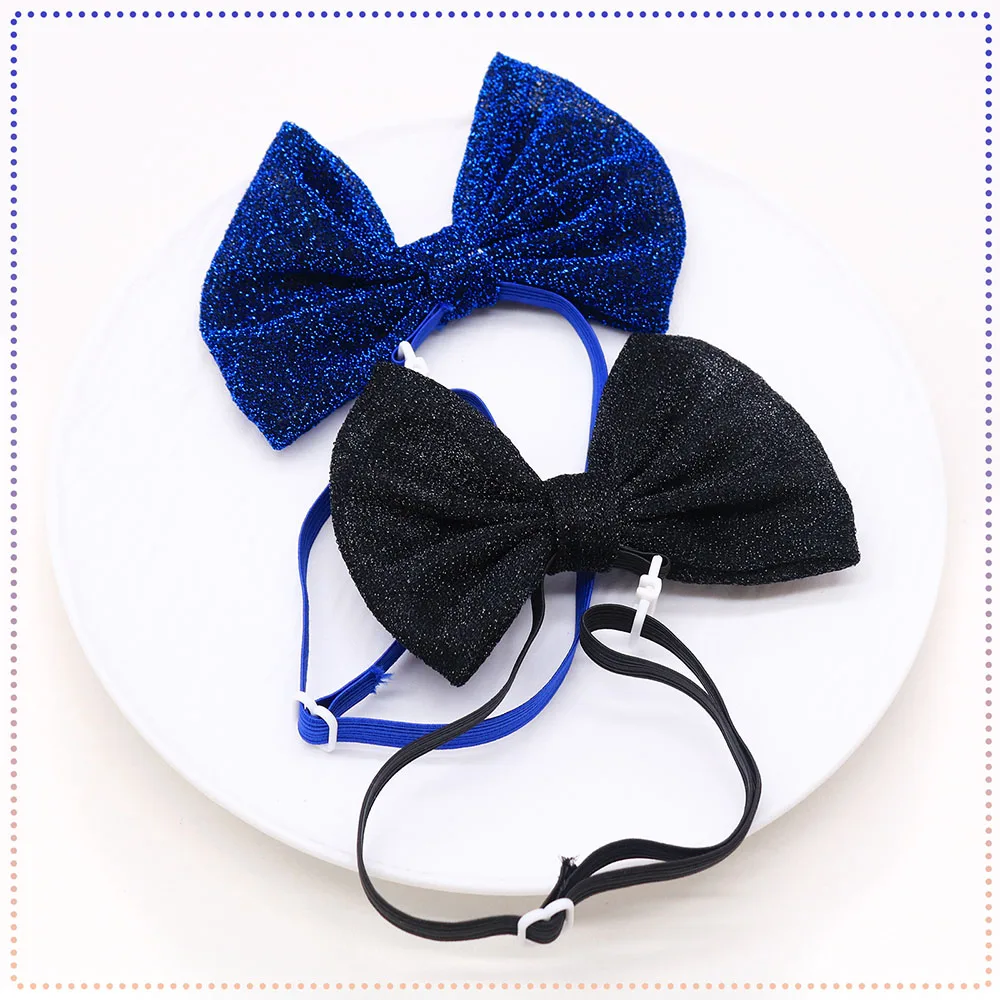 30 Uds. Gorros para perros y cachorros, banda elástica ajustable, diadema para perros pequeños y gatos, decoración para fiestas navideñas, regalo - imagen 4