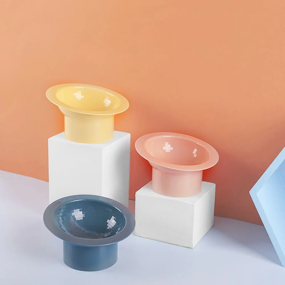 Tilted Mouth Cat Bowls: Elevated Cat Food & Water Bowls,  Raised Pet Feeding Dishes, Comfortable Cat Dining Supplies for Daily - imagen 3
