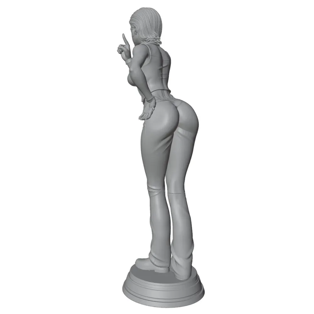 Miniatura resina gata para colección – Figura decorativa de coleccionismo - imagen 3