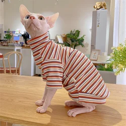 Sudadera abrigada para gato Sphynx – Algodón suave de invierno para casa