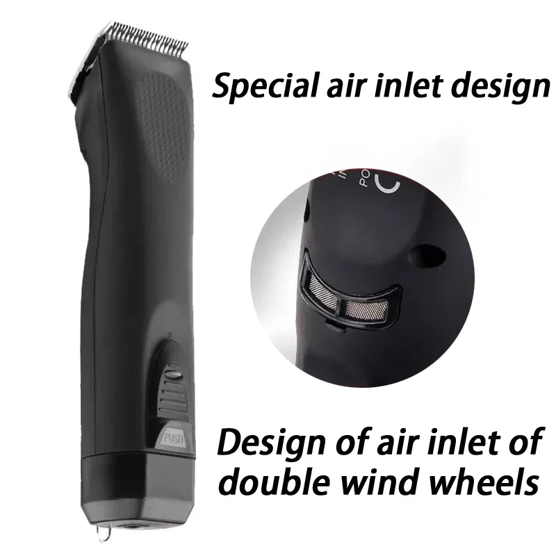 Cortadora de pelo eléctrica para perros de 30W, cortadora de pelo profesional recargable para gatos con Cable cargador, cortadora de cuchillas inalámbrica - imagen 2