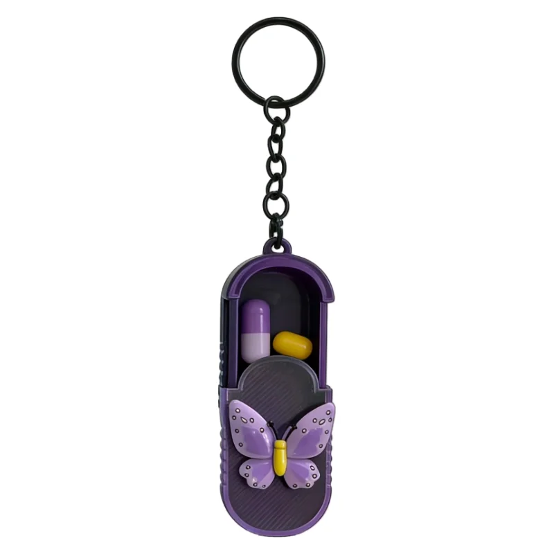 Pastillero impermeable para viajes – Estuche compacto para vitaminas de mascota - imagen 4