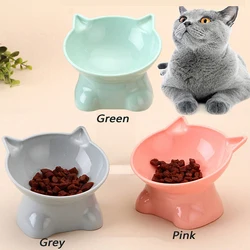Cuenco elevado antiderrames para gatos y perros