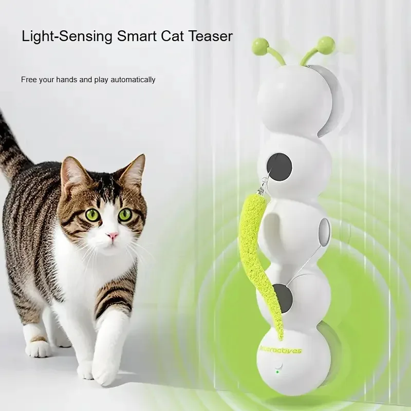 Juguete automático interactivo para gatos con sensor – Recargable USB - imagen 5
