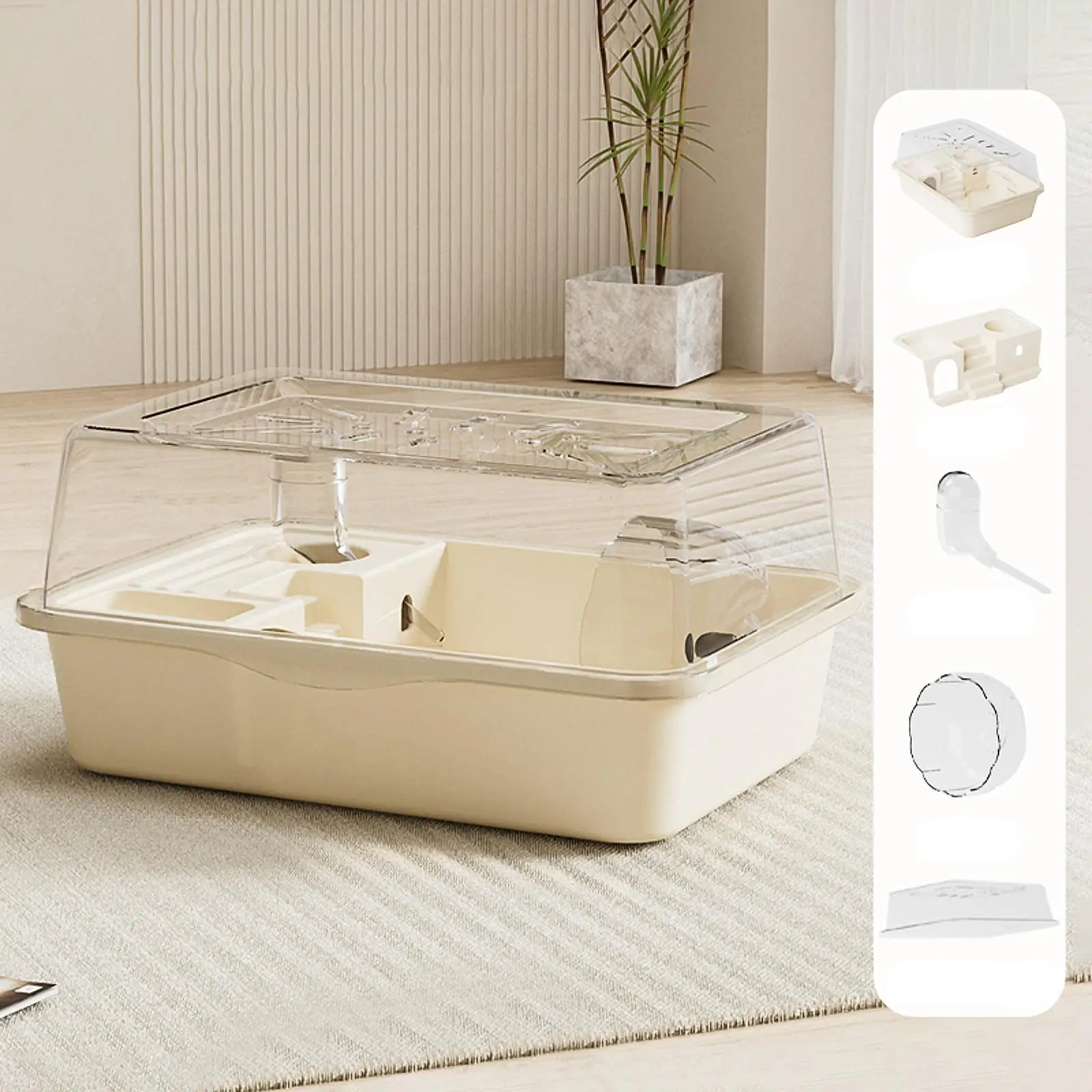 Large Hamster Cage Exercise Playing House Creative Living Playing Area Habitat Villa for Mice Sugar Glider Bunny Rats Gerbils Large Hamster Cage Exercise Playing House Creative Living Playing Area Habitat Villa for Mice Sugar Glider Bunny Rats Gerbils