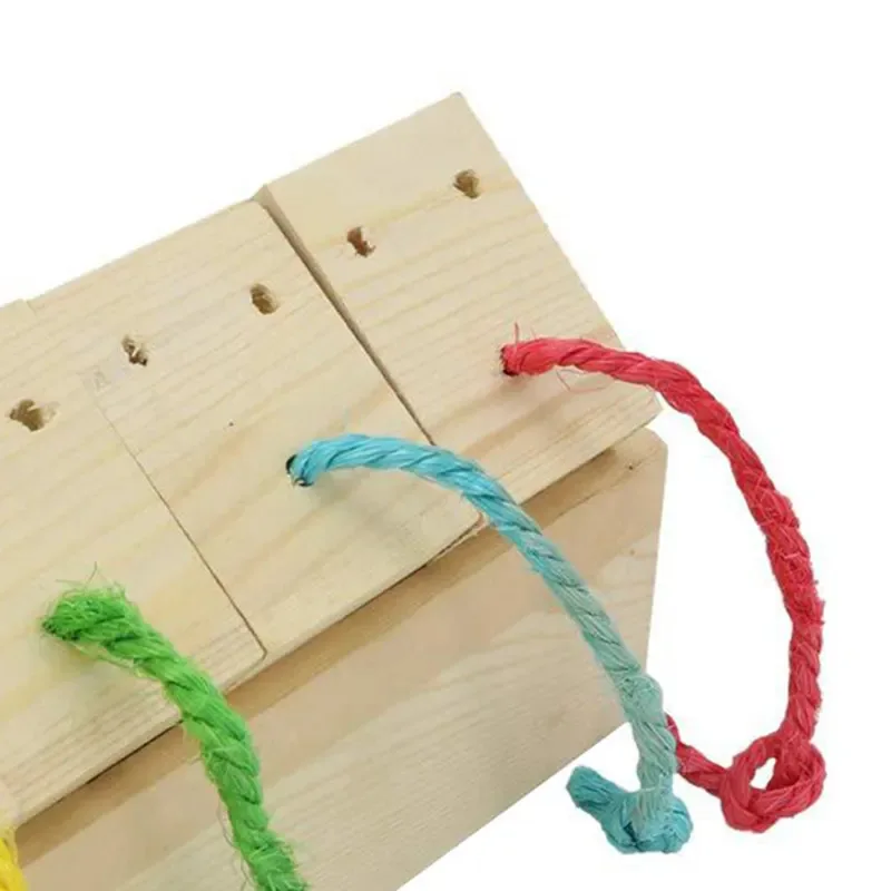 Juguete alimentador interactivo para periquitos y cacatúas - imagen 4