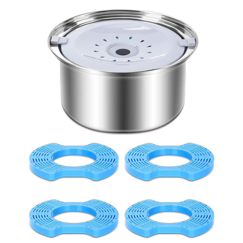 Elemento filtrante especial para cuencos de agua suspendidos para mascotas, limpieza de filtro de lavabo de agua de máquina para beber para gatos y perros - imagen 3