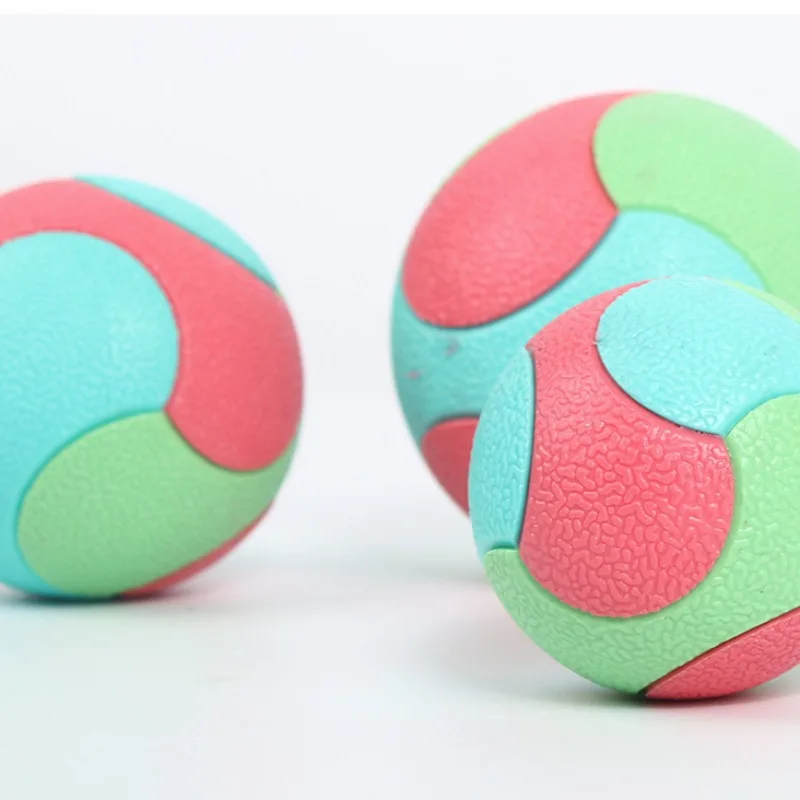 Juguetes de pelota elástica TPR para perros, suministros interactivos para mascotas, juguete de molienda de dientes resistente al masticable para interiores, productos de entrenamiento para lanzar cachorros - imagen 3