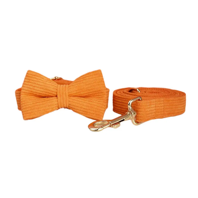 Bow Collar Leash Set