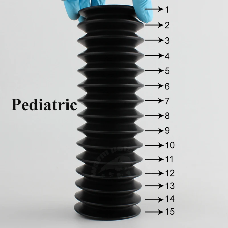 Máquina de anestesia respiratoria, bolsa plegable de Airbag de fuelle libre de látex con cubierta para adultos y pediátricos - imagen 5