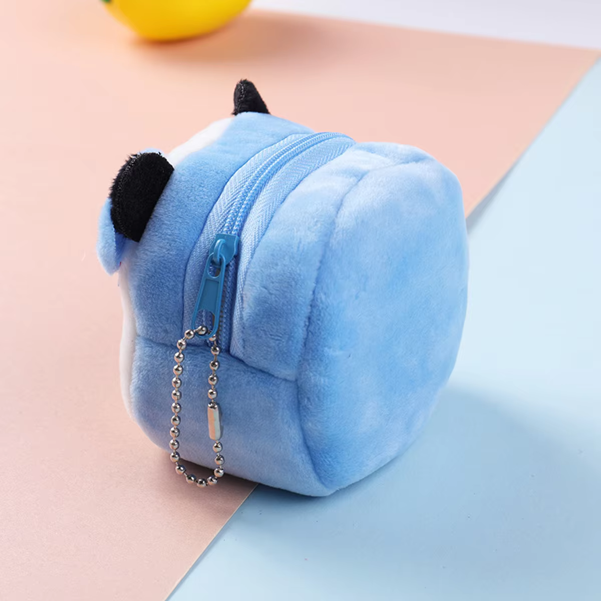 Bolsa de snacks para gatos y perros – Monedero felpa pato-rana - imagen 3
