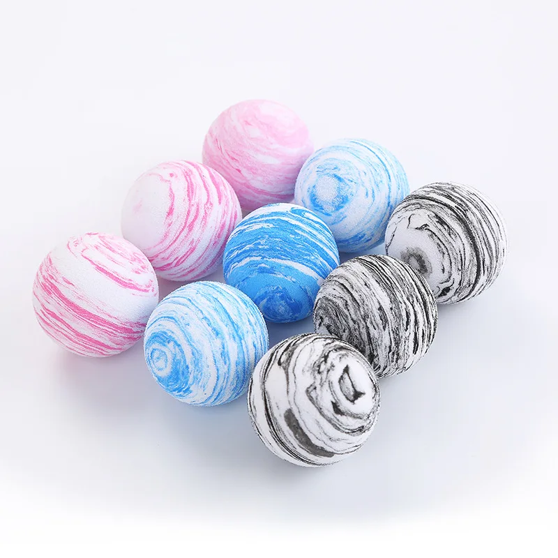 Bola de juguete para gatos EVA Planet Texture Ball Galaxy Cat Self Hi Toy suministros para mascotas Stock de fábrica - imagen 3