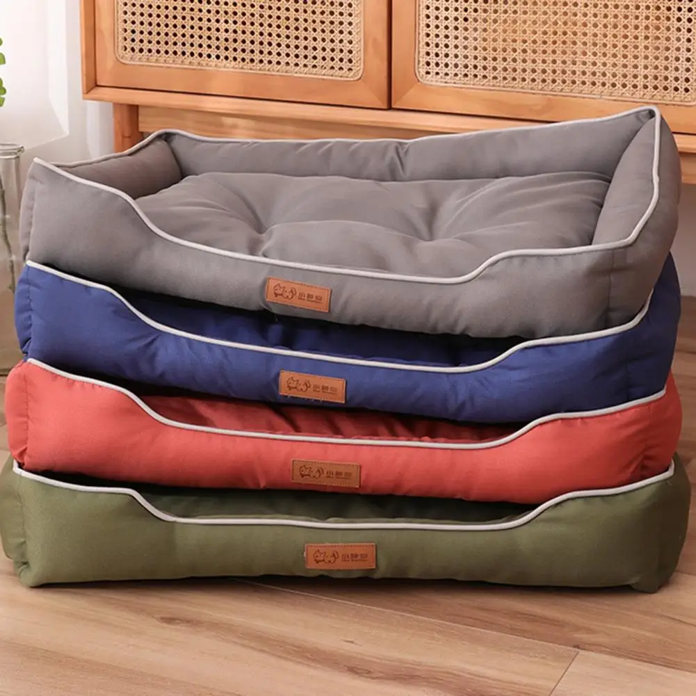Sofá para perros que alivia la presión, cama impermeable para perros con cojín antideslizante y acogedor para perros pequeños, mascota lavable para Extra para perros - imagen 4