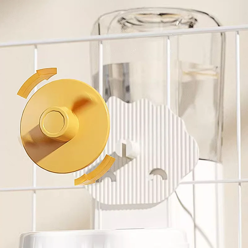 HOOPET-alimentador automático de comida para perro y gato, bebedero de agua, botella colgante para cachorros y gatitos, dispensador de comida, contenedor de agua, suministros para mascotas - imagen 2