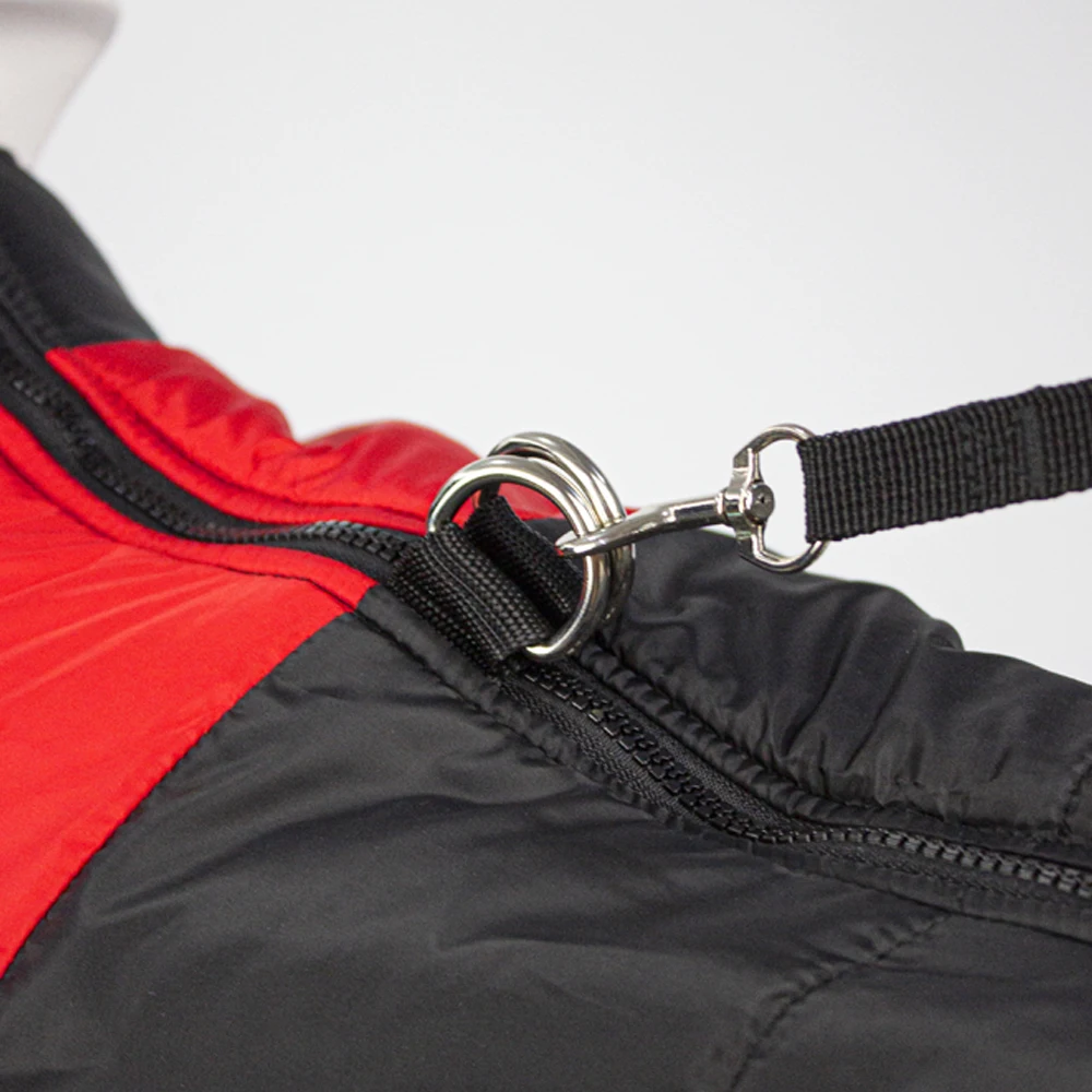 Abrigo impermeable para perros, chaqueta acolchada cálida, ropa para cachorros, chaleco con anillo en D para perros pequeños, medianos y grandes - imagen 5