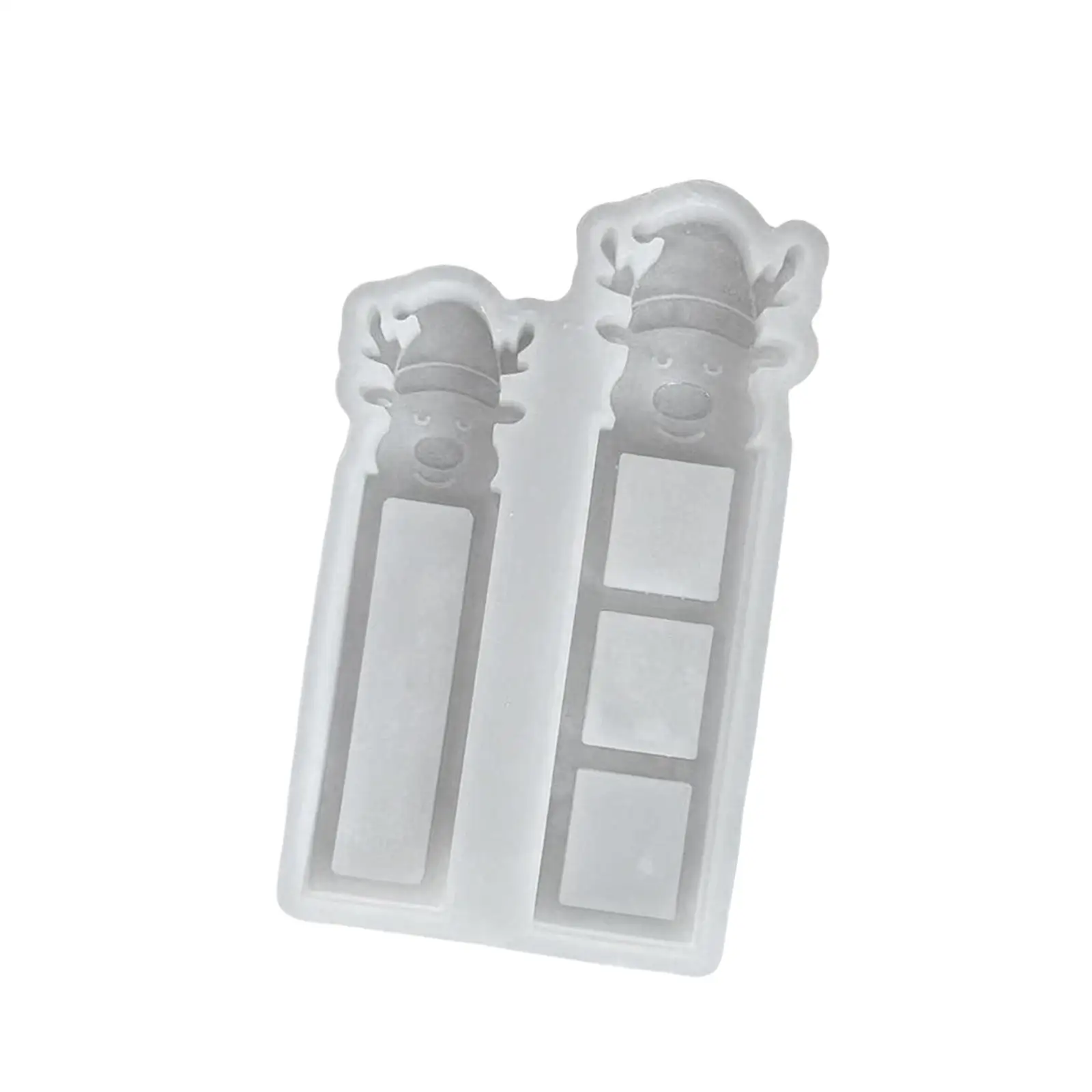 Christmas Candle Model for Candle Making Handmade Gift DIY Decorative Xmas Home Decor Christmas Ornament for Soap Plaster