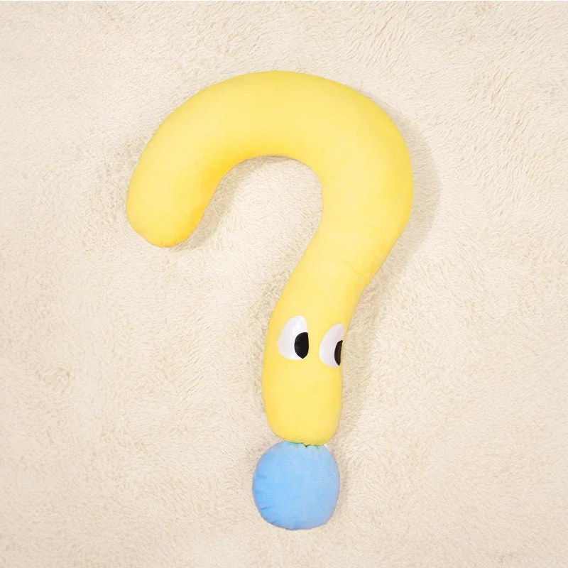 Almohada bonita para perro, almohada pequeña con signo de interrogación para mascota, gato durmiente, 1 ud. - imagen 5