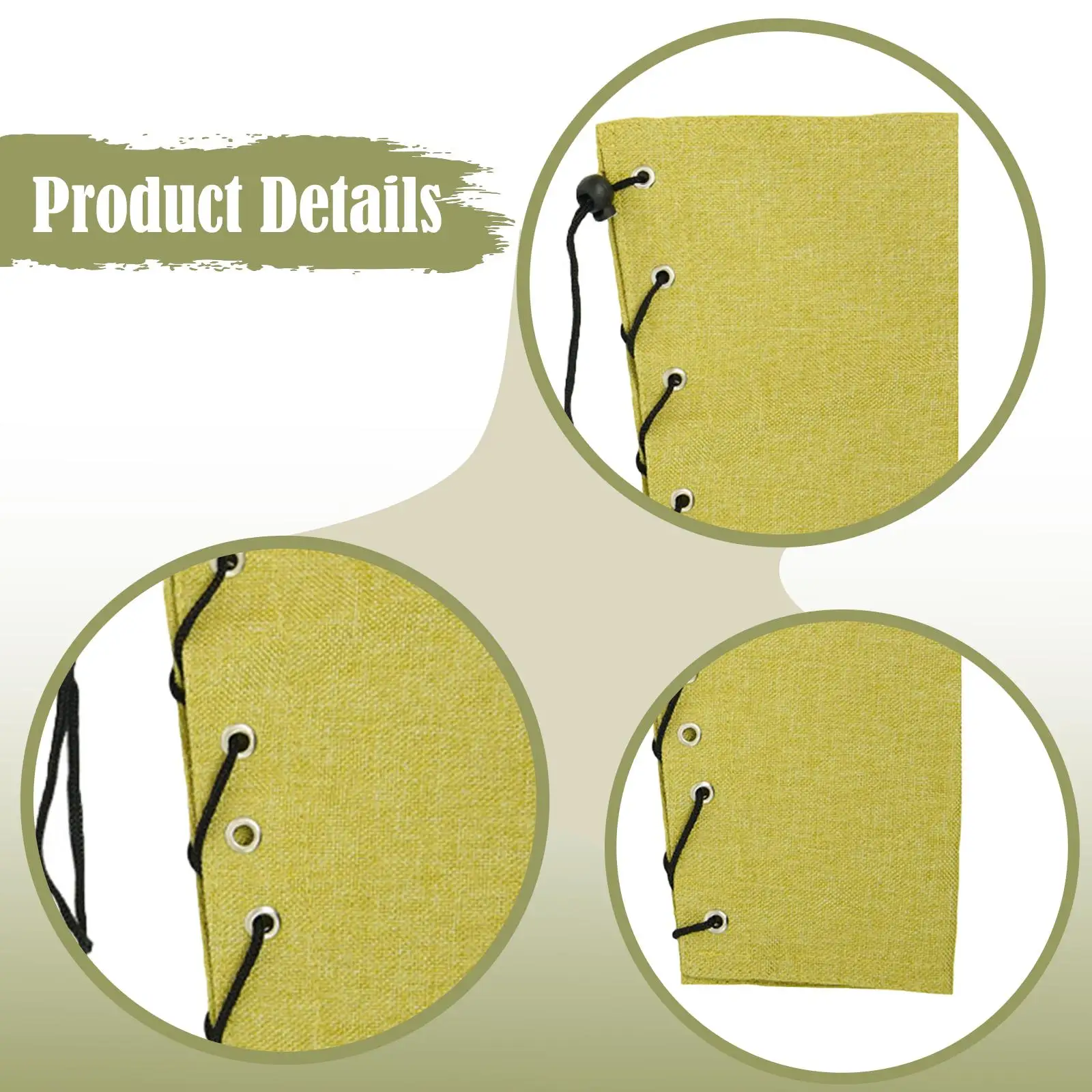 Parrot Arm Pad Washable Linen Parrot Arm Guard for Lovebirds Parrots Finches