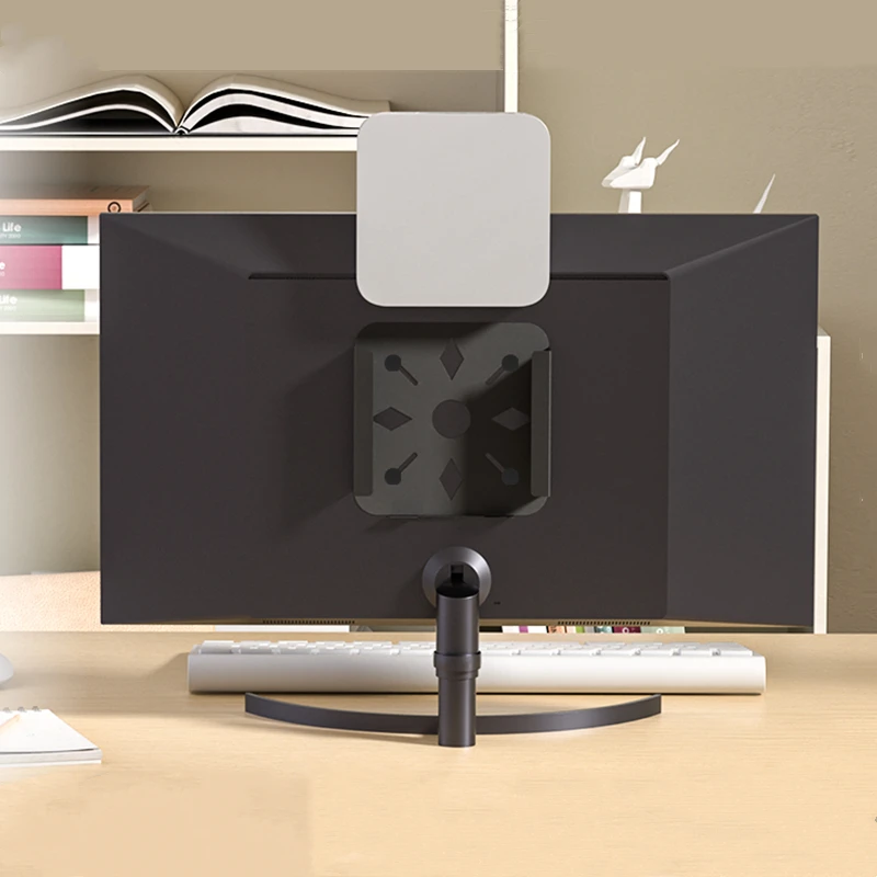 Soporte de pantalla para Mac mini M2 Pro 2024, soporte debajo del escritorio para soporte de conexión VESA para montaje en pared M2 Pro 2010-2023