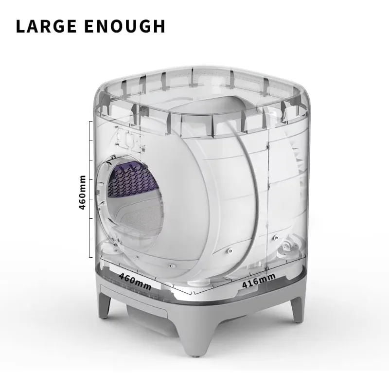 PETKIT-Rodillo de tambor de repuesto para PuraX, caja de arena automática para gatos, cilindro de repuesto, No pegajoso - imagen 2