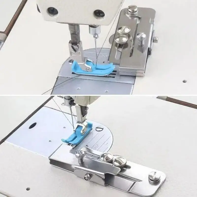 Guía de costura para máquina de coser, herramienta de costura estable y precisa, prensatelas, cremallera - imagen 4