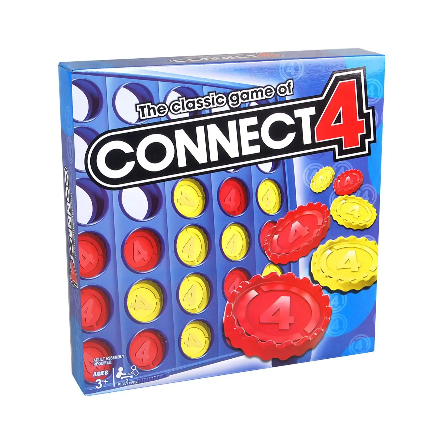 Juego cuatro en raya magnético infantil – Tablero compacto