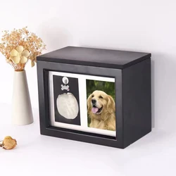 Urna funeraria de madera para cenizas de mascotas – Diseño exclusivo