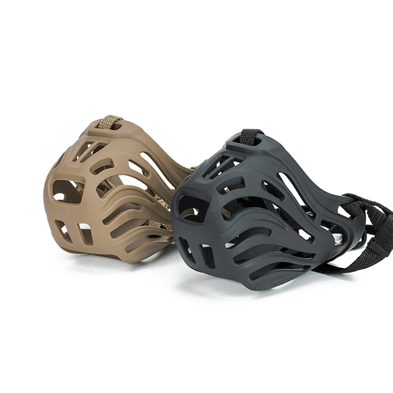 Bozal ajustable de TPE para perro, mascarilla bucal transpirable para perros pequeños, medianos y grandes, bozal antimordeduras para perros, máscara para cachorros, accesorios para perros - imagen 3