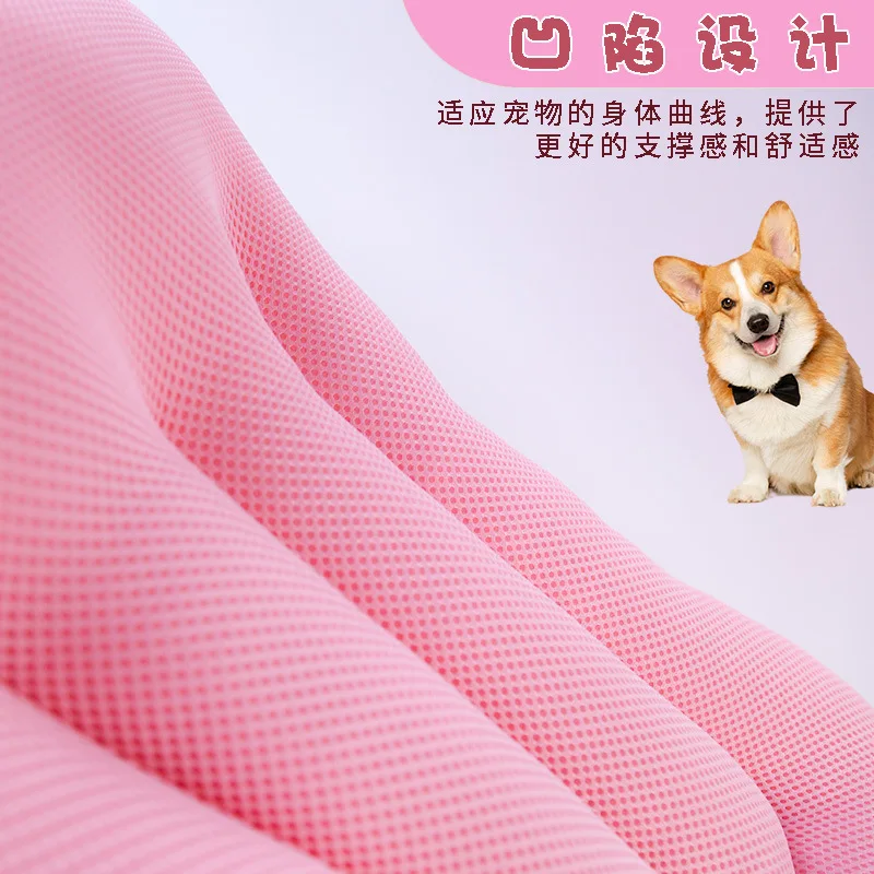 Cojín grueso para carrito de mascotas, cojín de asiento suave, carrito para perros, toalla para Saliva, cochecito antisuciedad para mascotas, Universal para gatos y perros - imagen 2