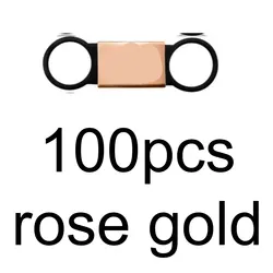 Etiqueta identificativa acero inoxidable rose gold para gato y perro